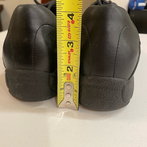 Dansko Black Shoes 41 Womens 10.5-11 Chunky Oxford lace up Business casual - Picture 8 of 9